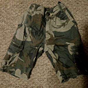 Wrangler Kids Camouflage Cargo Shorts